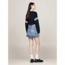 Izzie Mr Mn Skirt DH6134 Denim Medium  TOMMY JEANS