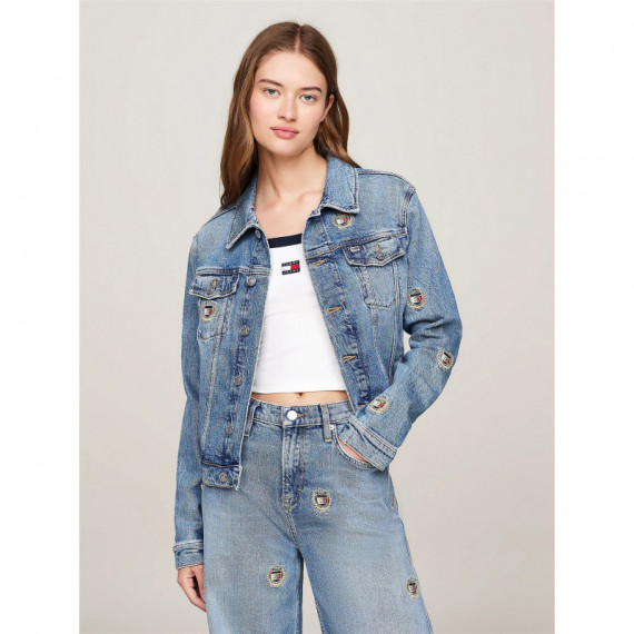 Izzie Slim Aocr Jckt DH6134 Denim Medium  TOMMY JEANS