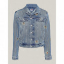 Izzie Slim Aocr Jckt DH6134 Denim Medium  TOMMY JEANS