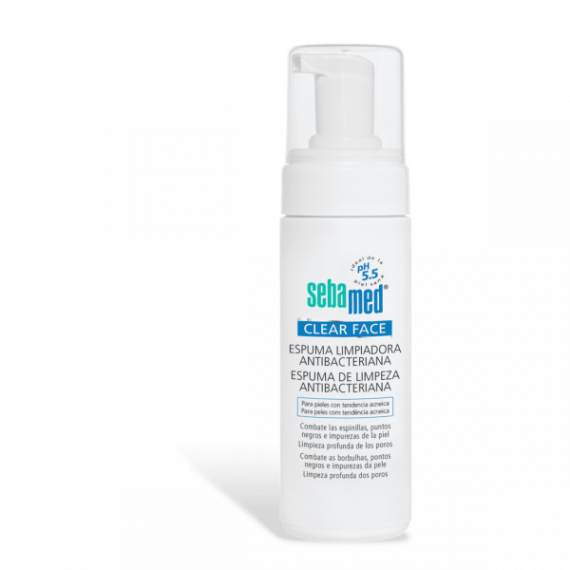 SEBAMED Clear Face Espuma Limpiadora Antibacteriana 150ML