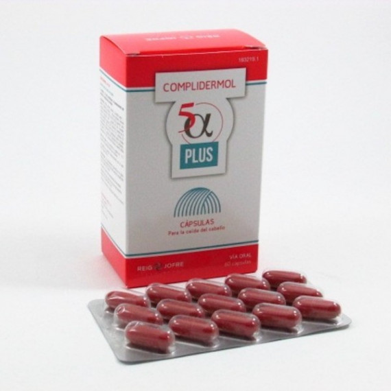 COMPLIDERMOL 5 Alfa Plus 60 Cápsulas