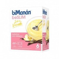 Bimanán Beslim Sabor Vainilla 6 Natillas  BIMANAN