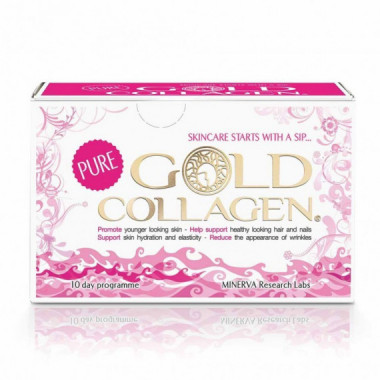 GOLD COLLAGEN Pure 500ML 10 Frascos X 50ML
