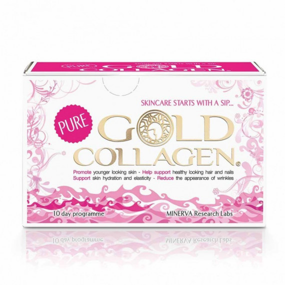 GOLD COLLAGEN Pure 500ML 10 Frascos X 50ML