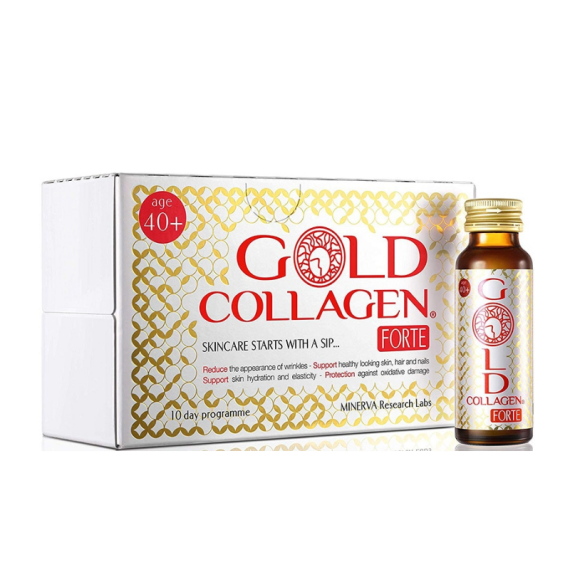 GOLD COLLAGEN Forte 500ML 10 Frascos X 50ML