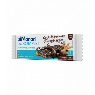 Biman&aacute;n Bekomplett Barrita Sabor Chocolate Crujiente 38G  BIMANAN