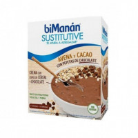 Bimanán Sustitutive Crema de Avena y Cacao 5 Cremas X 55G  BIMANAN