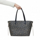 Bolso Kaos Icon Negro Multi TOUS Mujer