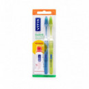 VITIS Duplo Cepillo Dental Suave Access + Pasta VITIS Anticaries 15ML de Regalo