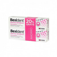 BEXIDENT Dientes Sensibles Pasta Dentífrica Duplo 2 X 75ML