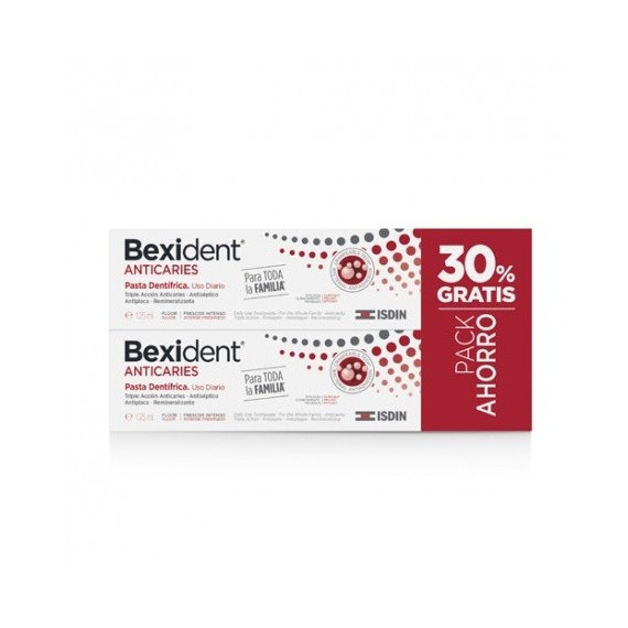 BEXIDENT Anticaries Pasta Dentífrica Duplo 2 X 125ML
