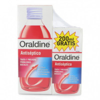 ORALDINE Antiséptico Pack 400 Ml + 200 Ml de Regalo