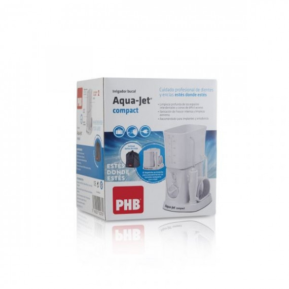 PHB Aqua-jet Compact Irrigador Bucal Color Blanco