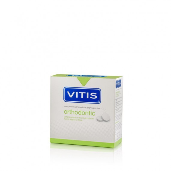 VITIS Orthodontic Comprimidos Limpiadores Efervescentes 32 Unidades