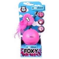 DUVO Gato Juguete Coockoo Foxy Magic Ball Rosa
