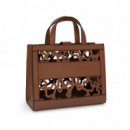 Bolso  Amaya  Shock Marron  TOUS BAGS