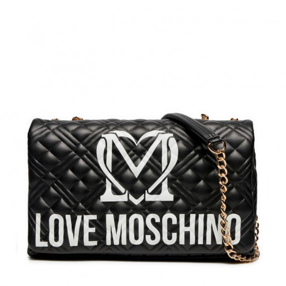 Bolso Quilt Emboss  LOVE MOSCHINO