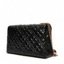 Bolso Quilt Emboss  LOVE MOSCHINO