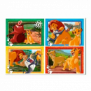 Puzzles el Rey Leon 2 en 1  RAVENSBURGER