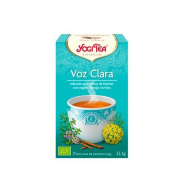 Yogi Tea Voz Clara 17 Filtros  YOGUITEA