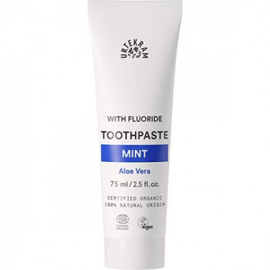 URTEKRAM PASTA DENTAL MENTA-ALOE CON FLÚOR 75 ML REF: 9380