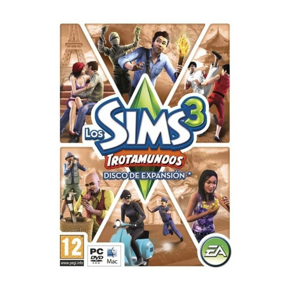 los Sims 3 Trotamundos Pc  ELECTRONIC ARTS - PS