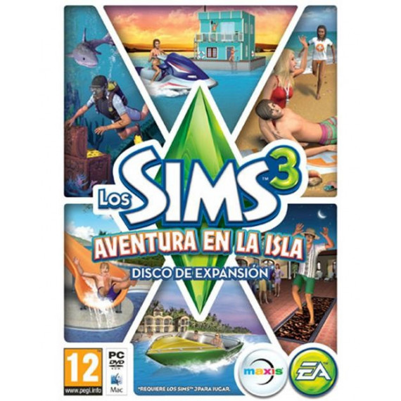 los Sims 3 Island Paradise Pc  ELECTRONIC ARTS - PS