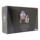 Star Wars Episode V Pack 2 Fig Artfx+ Yoda y R2-D2  BLADE