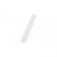 GBC Canutillo de Plastico Clickbind DINA4 12MM Color Blanco 50UD