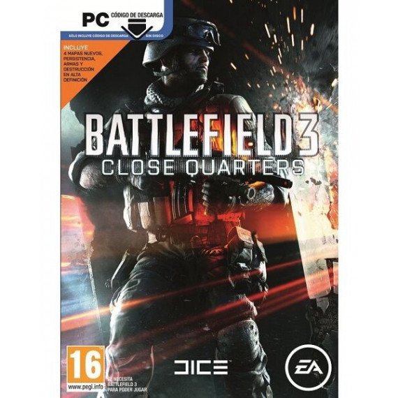 Battlefield 3:CLOSE Quarters Pc  ELECTRONIC ARTS - PS