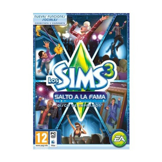 los Sims 3 Salto a la Fama Pc  ELECTRONIC ARTS - PS