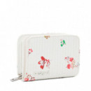 Cartera S Textura Flores  DESIGUAL