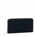 Cartera con Flores Bordadas  DESIGUAL