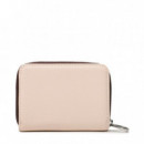 Cartera New Dubai Saffia Beige con Cierre Tous  TOUS BAGS