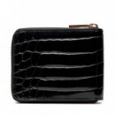 Cartera Shiny Croco  LOVE MOSCHINO