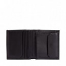Cartera de Piel Plegado Triple con Rfid  CALVIN KLEIN JEANS
