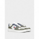 Tjm Retro Basket Ess Deep Woods  TOMMY HILFIGER