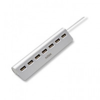 NILOX Hub USB 2.0 a 7XUSB 2.0 Aluminio NXHU7ALU2