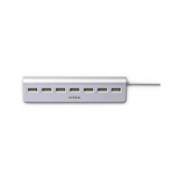 NILOX Hub USB 2.0 a 7XUSB 2.0 Aluminio NXHU7ALU2