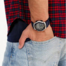CASIO AE-1000W-2AV Reloj Digital para Hombre – Correa Azul Marino, Hora Mundial, Wr 100M, Batería 10 Años