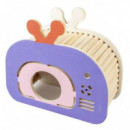 DUVO Roedor Caseta Madera TV 19,6X8,5X17 Cm