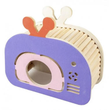 DUVO Roedor Caseta Madera TV 19,6X8,5X17 Cm