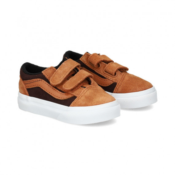 Vans cuero marron outlet