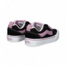 Banda 3D Rosa Deportivo Textil Negro  VANS
