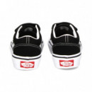 Banda Blanca 2 Velcros Textil+ante Negro  VANS