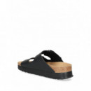 BIRKENSTOCK - Arizona Platform Flex Bf Black Veg - Black - 1027395/BLACK