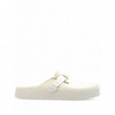 BIRKENSTOCK - Boston Eva - Eggshell - 1027382/EGGSHELL