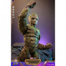 Figura Groot Guardianes de la Galaxia Vol 3  HOT TOYS