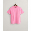 Camisetas Manga Corta Contrast Small Logo Tshirt  GANT