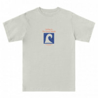 Camisetas Hombre Camiseta LATITUD FUEGO Essentials Ecru